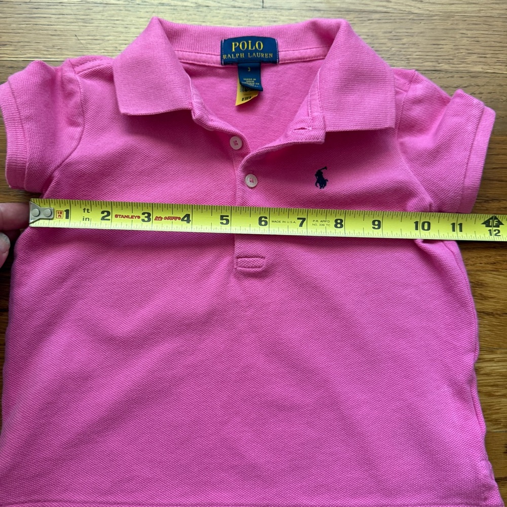 Polo Ralph Lauren hot pink preppy polo shirt 3 - Picture 4 of 4